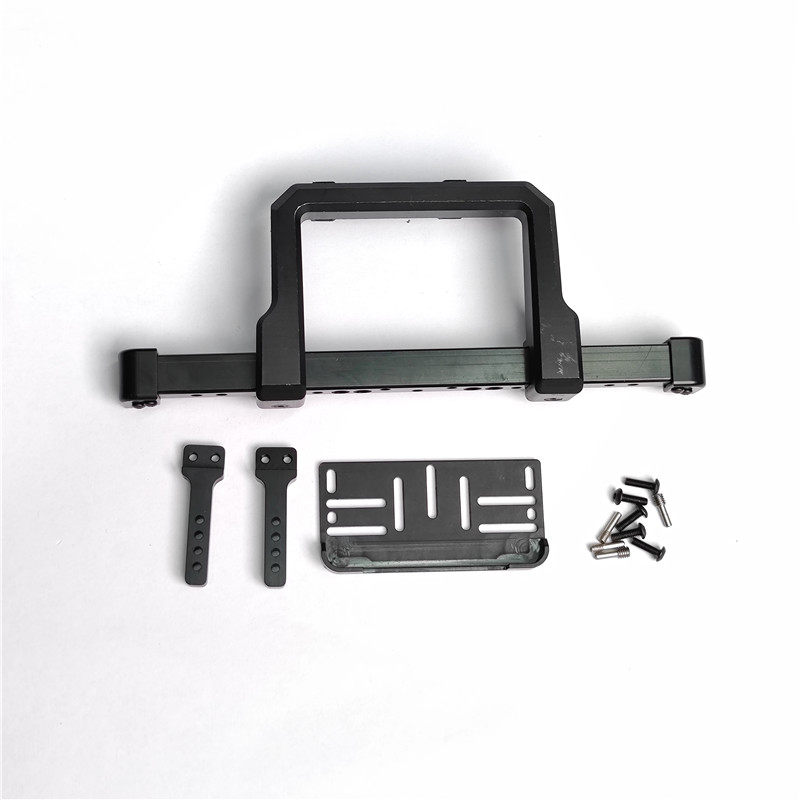 TRX4 랜드 로버 클래식 앞 범퍼 AOXING MANGNIU 유니버설 10 자동차 D90 앞 범퍼 앞 충돌 방지 금속 범퍼