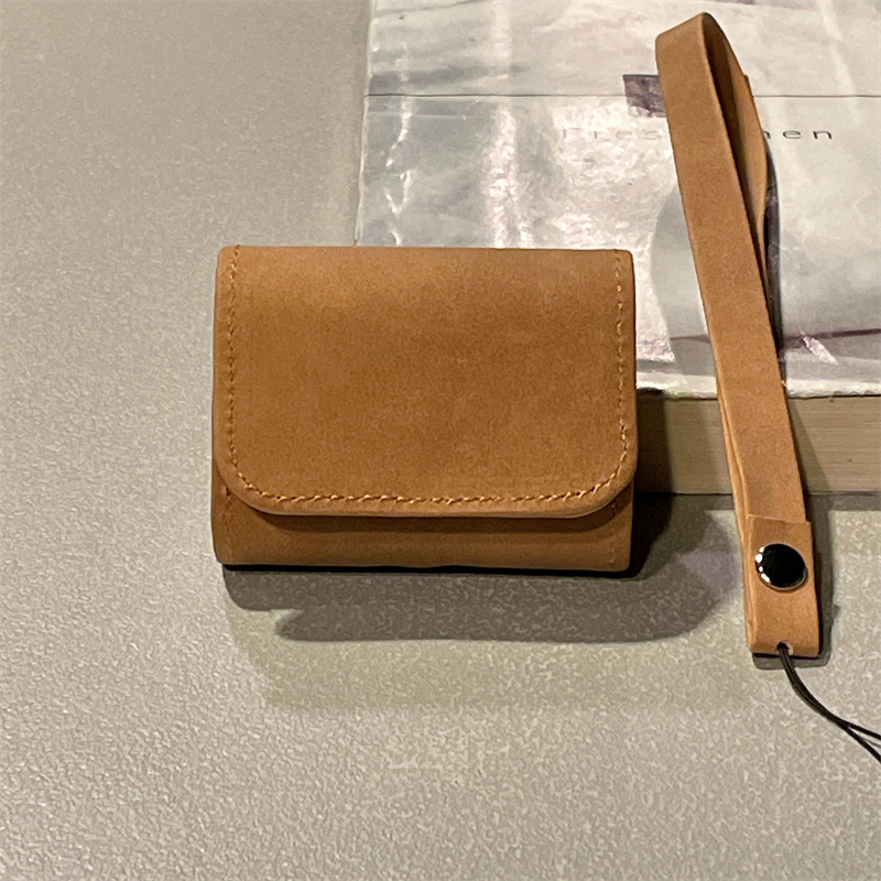牛皮纹airpods4代耳机保护套