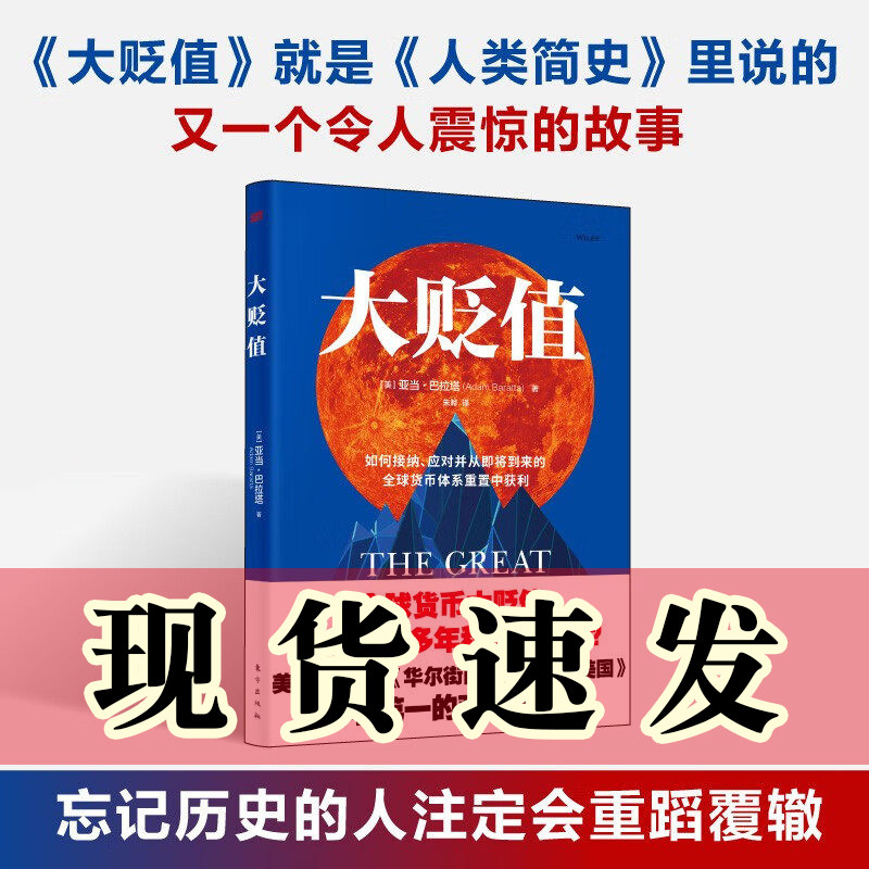 正版 大贬值 全球货币大贬值，如何保护多年积累的财富 [美]亚当·巴拉塔著 朱晔译 人民东方