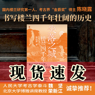 现货正版书 失落之城：楼兰四千年 陈晓露著  十数年心得，书写楼兰四千年壮阔的历史 北京贝贝特  广西师范大学出版社 新书