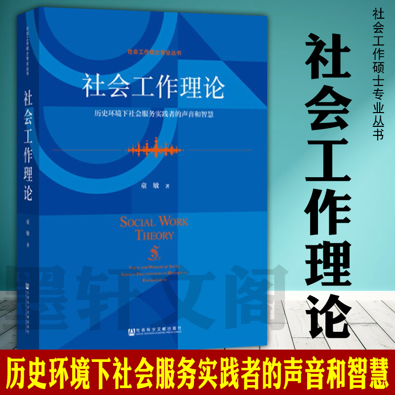 正版  社会工作理论/社会工作硕士专业丛书 童敏著  历史环境下社会工作服务实践者的声音和智慧 社会科学文献出版社 书籍/杂志/报纸 社会科学总论 原图主图