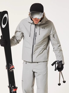 Oakley欧克利Canopy DWR保暖排湿防水连帽可拆卸绝缘夹克滑雪服