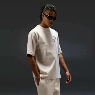 Oakley欧克利 Reserve Momento时尚都市潮流立体解构拼接短袖T恤