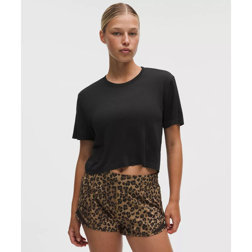 lululemon速干透气抑菌运动短袖