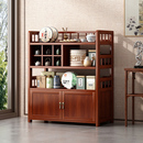 实木新中式 茶水柜茶台茶具收纳柜餐边柜办公室茶桌边柜储物茶叶柜