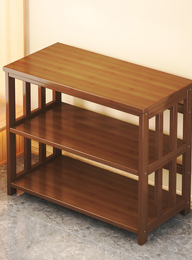 茶叶茶具储物柜子收纳架置物架书架杂物架阳台厨房办公室客厅实木