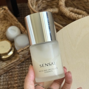 贵妇享受!SENSAI丝光溢彩肩颈精华露颈霜100ml紧致淡颈纹清爽