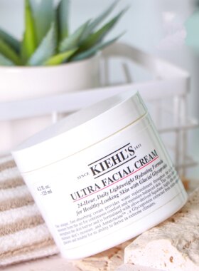 大瓶更爽！kiehl's高保湿面霜