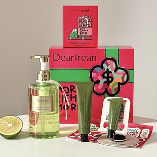 一起发大财~独特艾琳有钱花钱包鼓鼓沐浴露护手霜圣诞节礼盒套盒