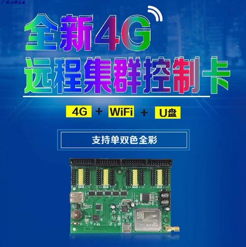 单色4G控制卡瑞合信远程群集