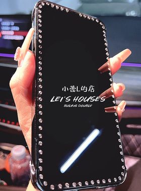 手机钻膜钢化膜适用iphone11/14promax苹果12pro贴钻15promax保护膜13promax贴膜全屏防尘新款保护个性网红款