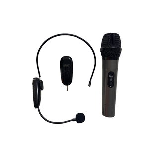 AKER/爱课扩音器无线麦克风便携式无线手持话筒扩音机无线头戴麦