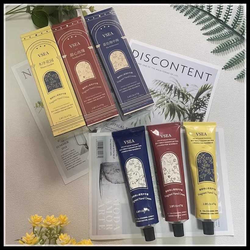 VSEA高颜值香氛护手霜伴手礼清爽不油腻补水保湿持久留香礼盒装