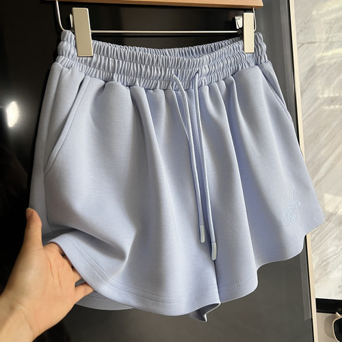 高品质/运动短裤女夏阔腿休闲裤