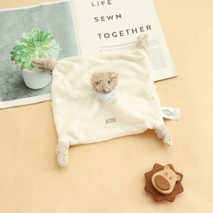 0-2岁婴儿安抚巾手抓巾入口安抚玩偶宝宝陪睡安抚玩具