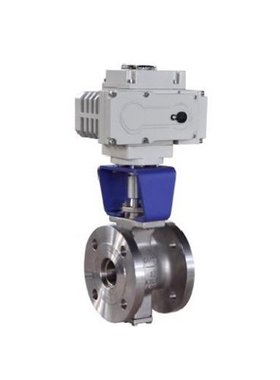 SYDRV61-DN25电动V型调节球阀SYDRV61-DN32V型球阀SYDRV61-DN40