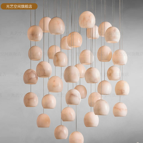 光艺空间全铜西班牙云石中空