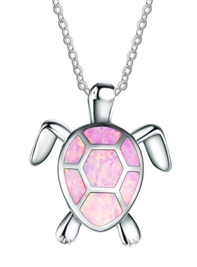 欧美游泳海洋之心小乌龟可爱流行