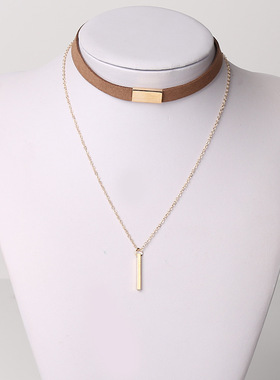 欧美亚马逊ins复古风金属项坠项