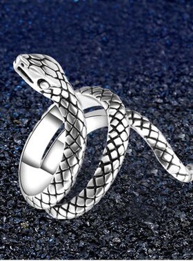 欧美外贸饰品朋克个性指环镀银合