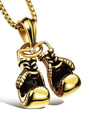 2023新款复古健身拳击手套钛钢项