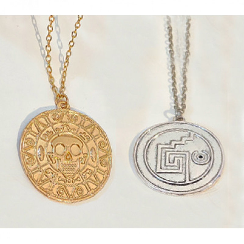 欧美电影饰品加勒比海盗项链Azte