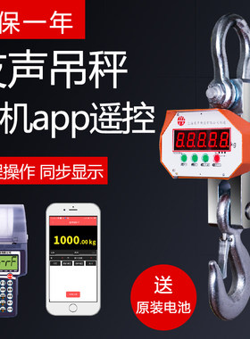 友声电子吊秤高精度挂钩秤吊钩秤