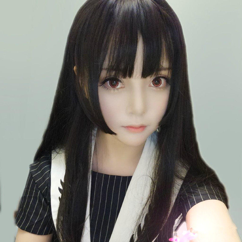 爱依恋 水母姬发式假发女长发公主切cos日系姫カットlolita假毛