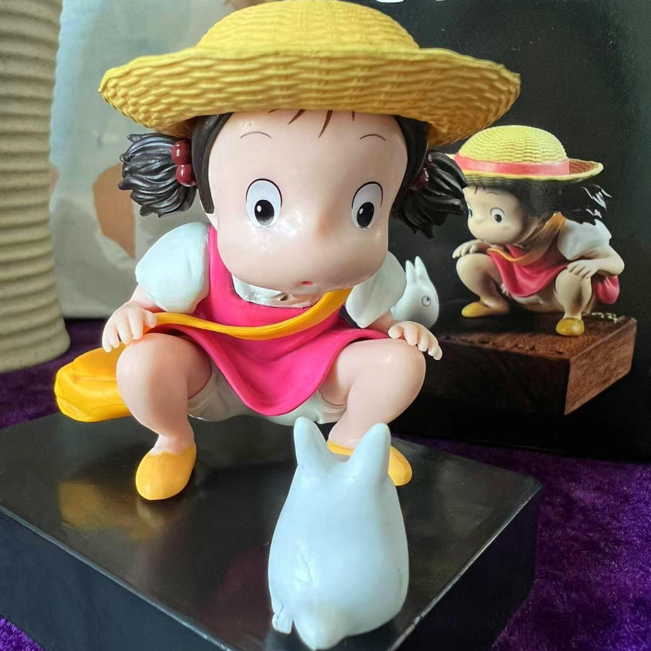 宫崎骏角色系列龙猫与小梅手办