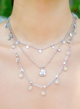 雏菊项链轻奢小众高级感女生礼物