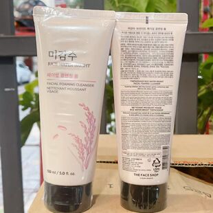 韩国正品The Face Shop/菲诗小铺 大米洗面奶 150ml 补水保湿
