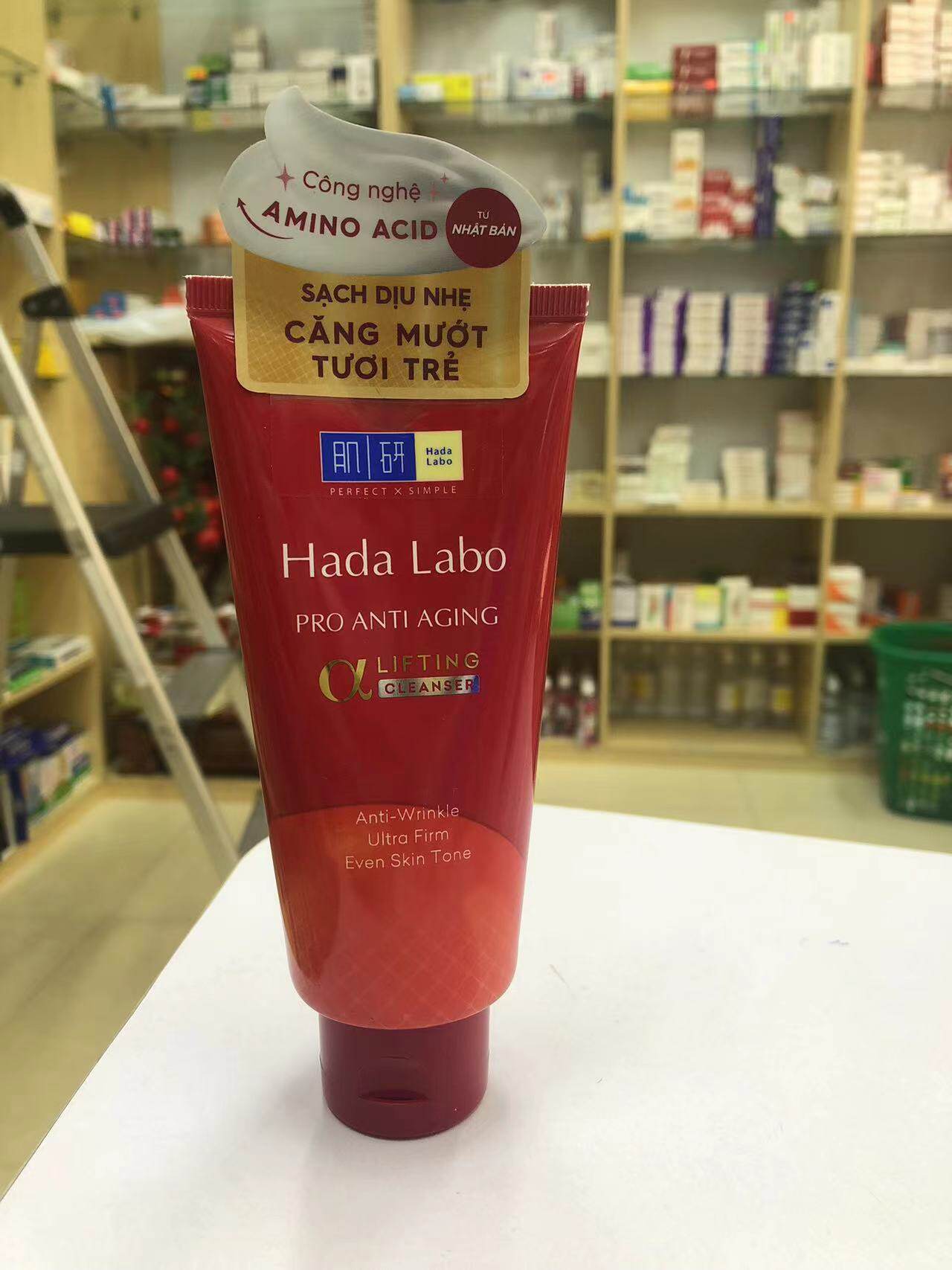 越南肌研 hada labo抗衰氨基酸洗面奶洁面乳80克