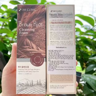 韩国 3W CLINIC洗面奶洁面乳系列深层清洁卸妆100g sua rua mat