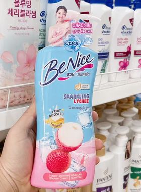 泰国benice沐浴露混合水果缤纷柔滑补水保湿嫩肤清洁400ml