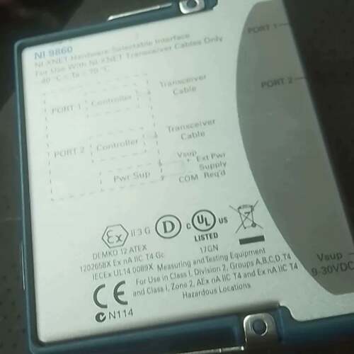 可议价 9860接口模块，-XNET接口，功能完好，二