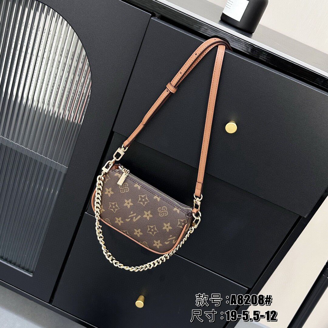 优草坊品牌正品女包2025新款时尚洋气麻将包明星同款小众潮流腋下