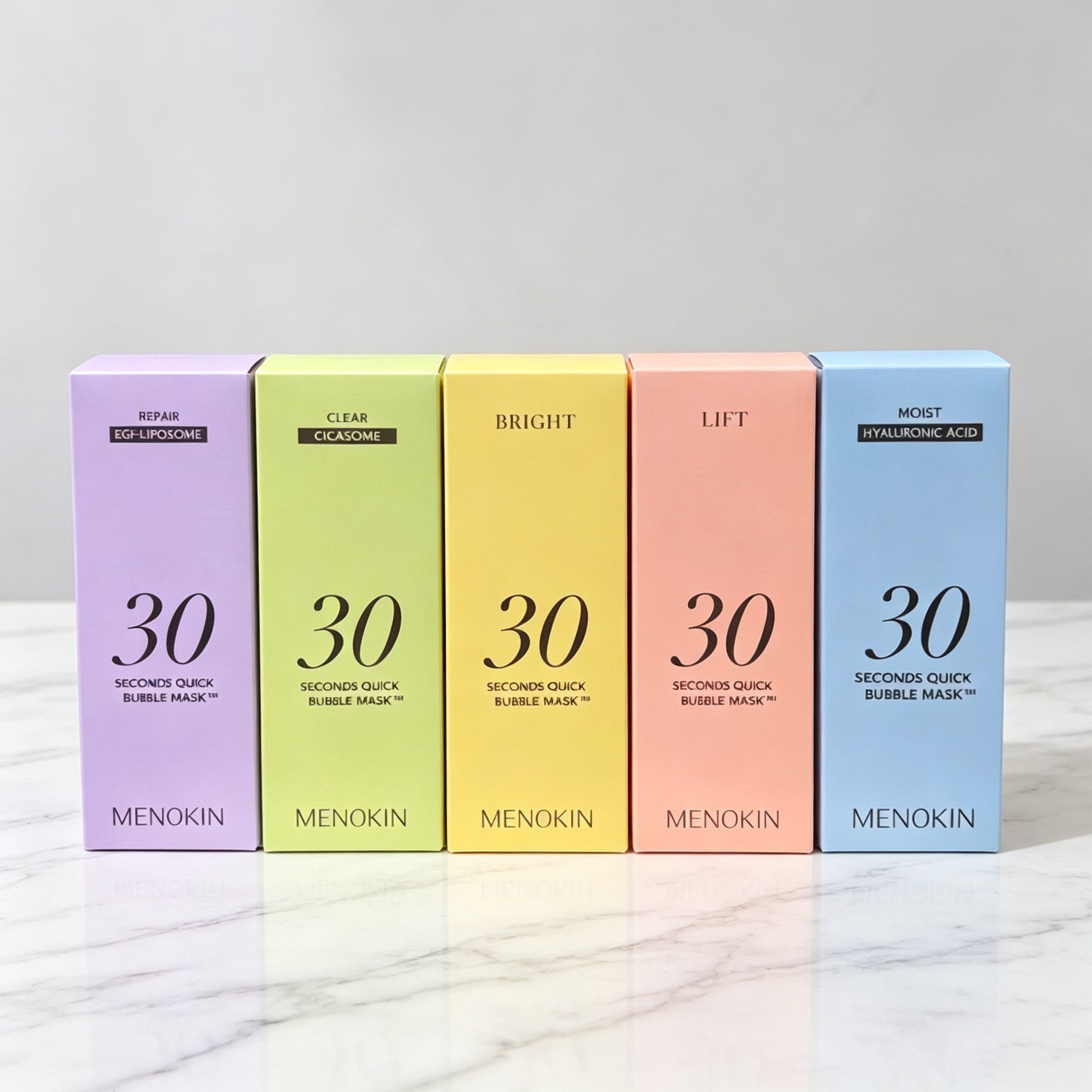 MENOKIN30秒补水修护泡沫面膜
