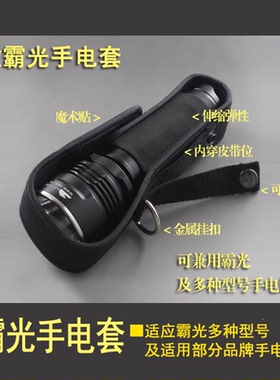 PALIGHT霸光手电套保护套适用GS900A8T50X960PL1800DXMC900等型号