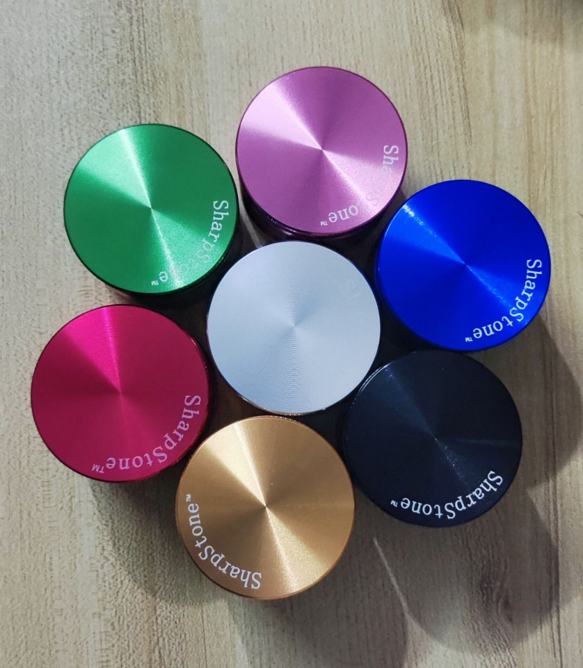 大号4层铝合金磨烟器卷烟器GRINDER烟丝研磨器