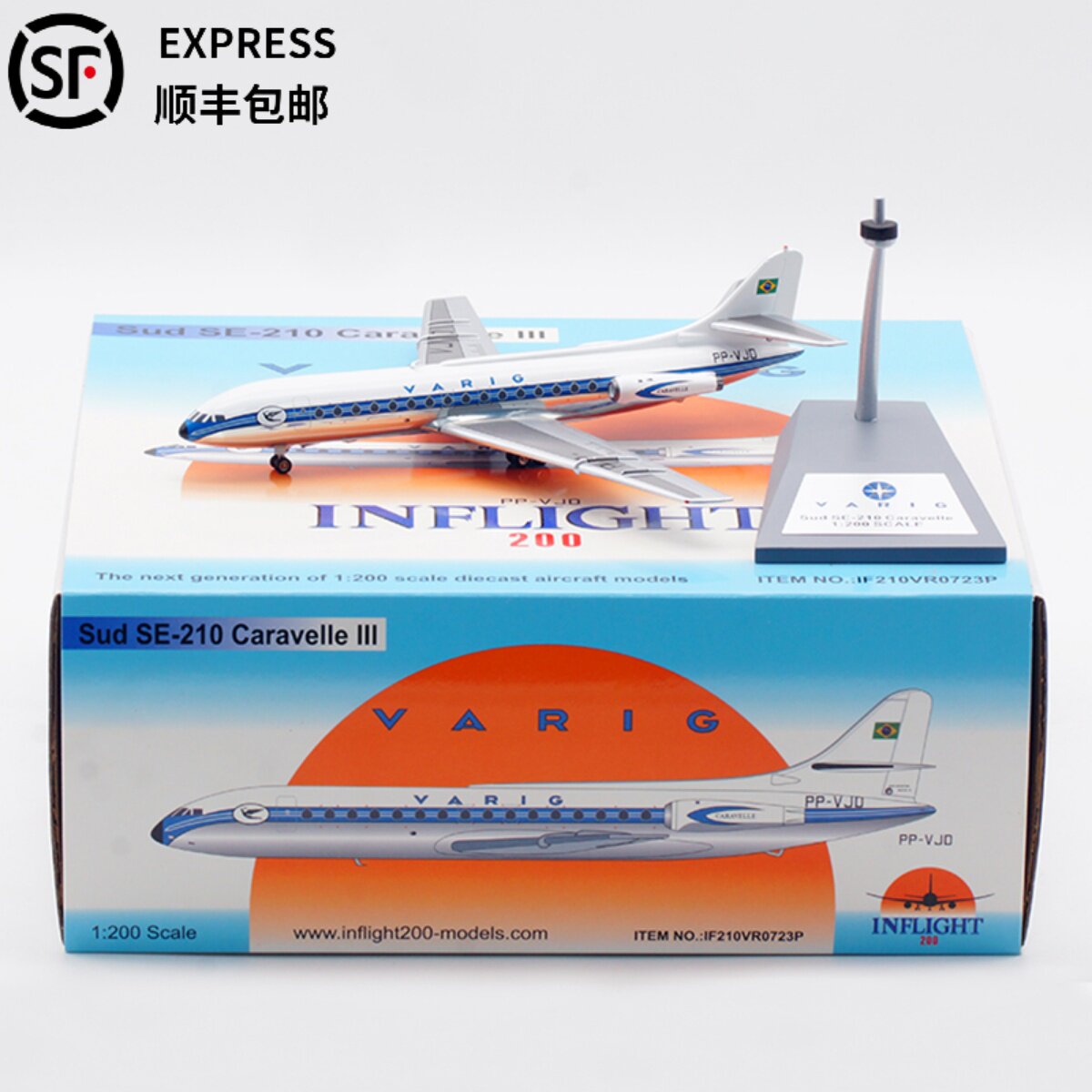 Inflight合金飞机模型快帆SE-210