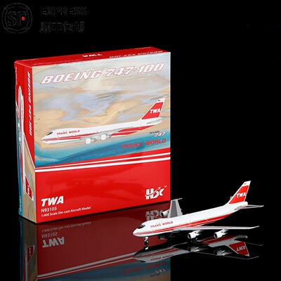 环球航空1400飞机模型B747-100