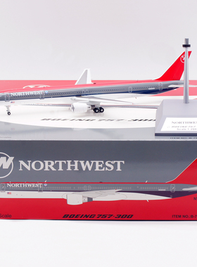 美国西北航空 B-Models1:200合金飞机模型波音B757-300仿真N583NW