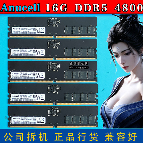 Anucel16GDDR5内存4800台式机