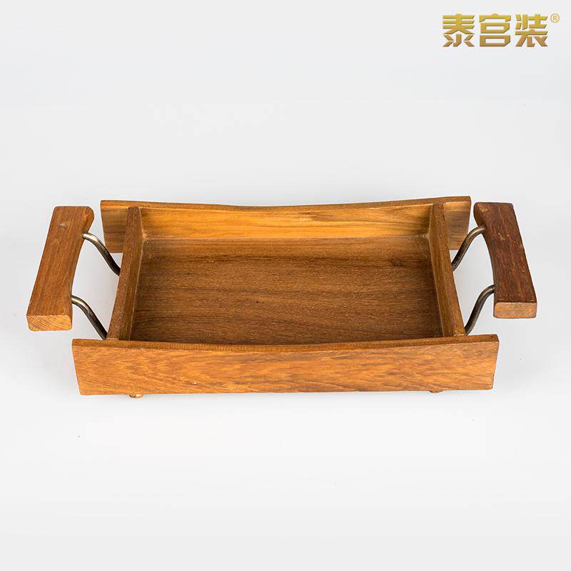 精品木制托盘长方形家用茶盘