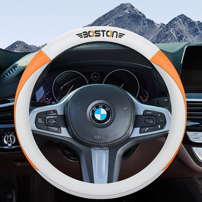 牛电t7plus牛电v30展望A6小巴士m6四轮电动方向盘套运动全皮四季