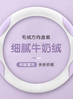 冬季毛绒盛昊F6proA6plusC4时光ID3id6老头乐电动四轮车方向盘套