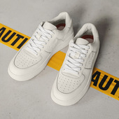 百搭男款 休闲厚底滑板鞋 运动鞋 潮流跑步鞋 春季 男鞋 真皮小白鞋