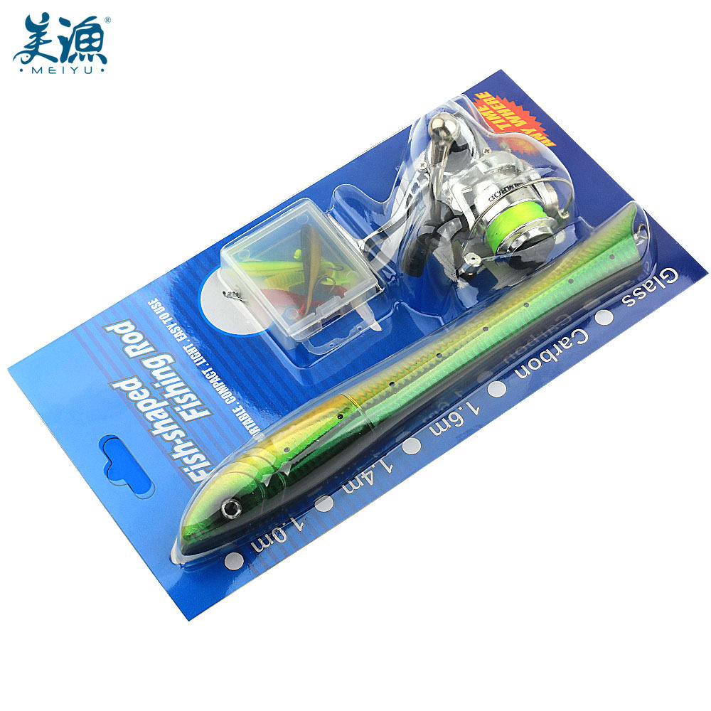 美渔便携鱼形笔式路亚抛投鱼竿套装迷你小鱼竿儿童新手套装FX+,户外/登山/野营/旅行用品,传统钓竿/炮竿,淘宝优惠券,粉丝福利购,淘宝优惠卷