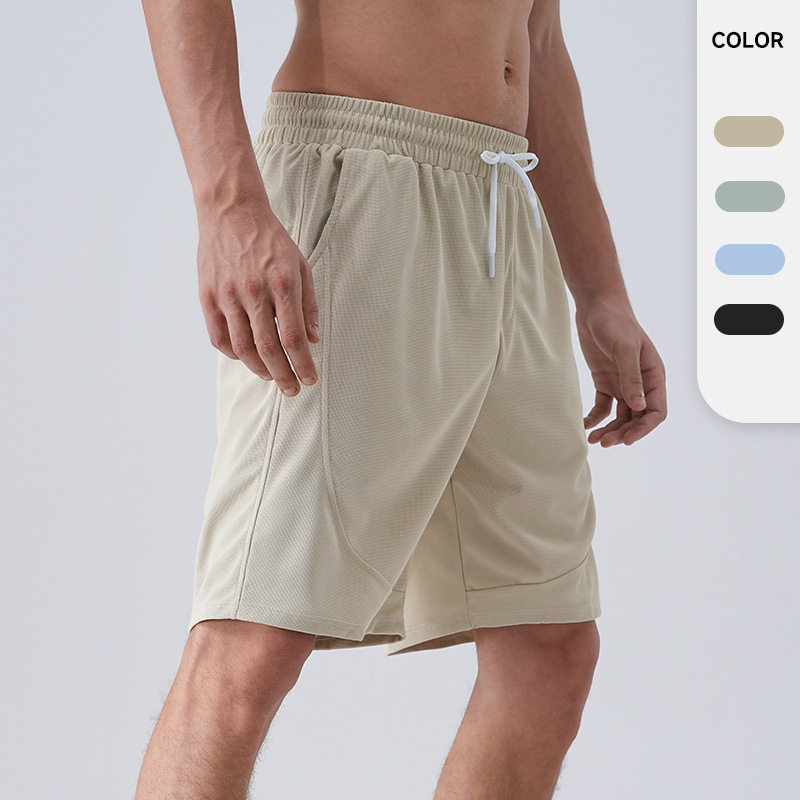 男短裤三分裤篮球修身健身薄款弹力休闲跑步训练速干裤运动短裤