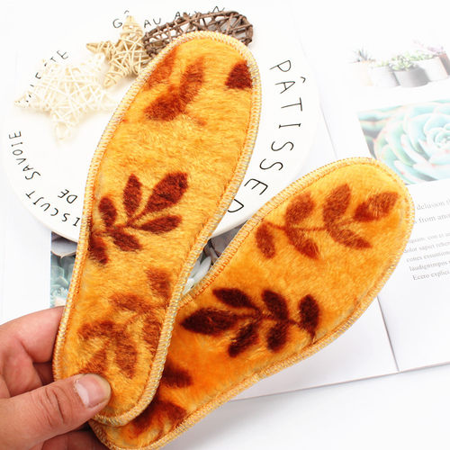 D5冬儿童仿羊毛鞋垫小